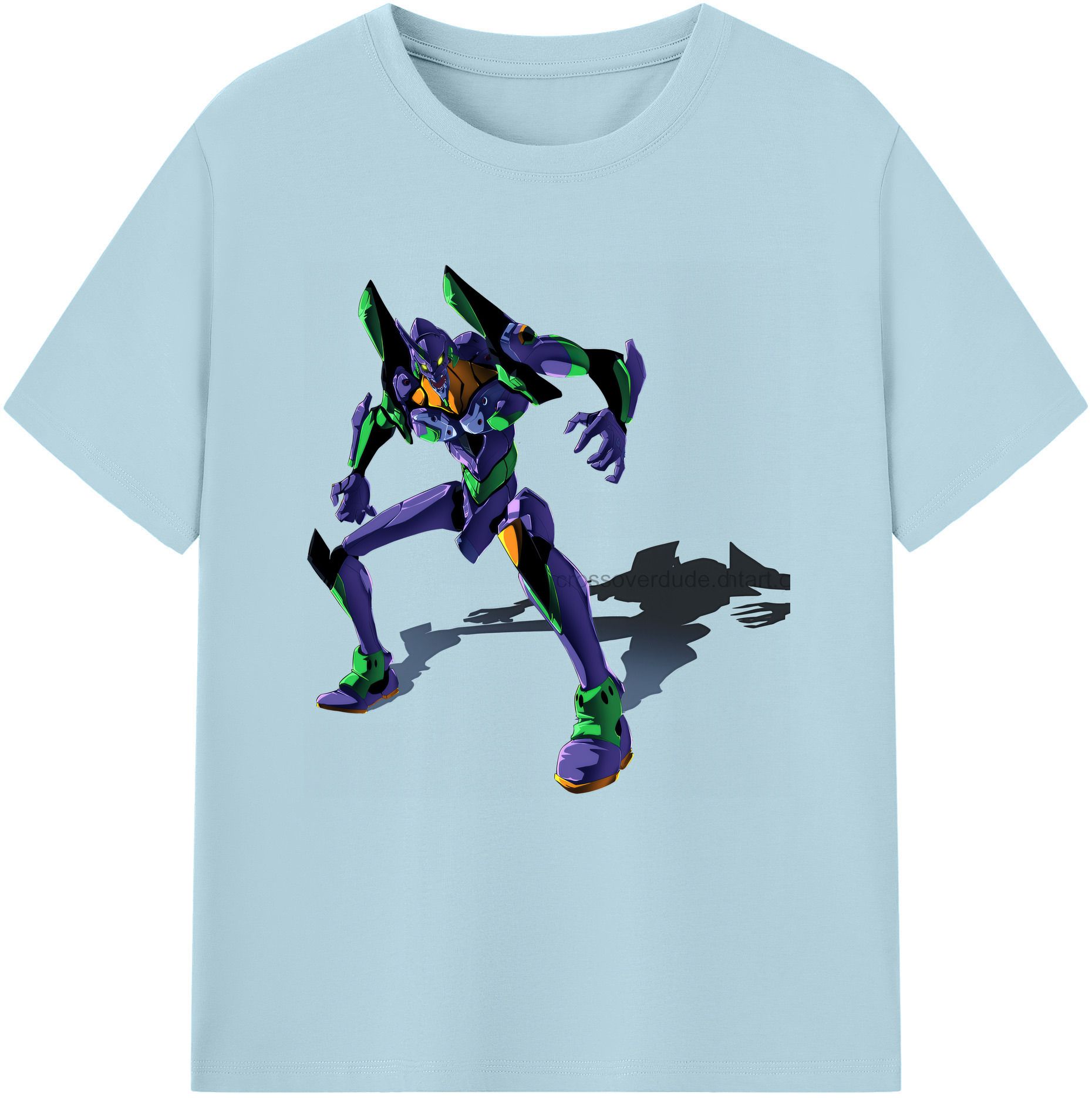 （画像用） EVA 新世紀エヴァンゲリオン 綿100％半袖Tシャツ（フロントプリント）